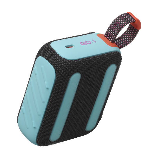 JBL Go 4 - Black and Orange - Ultra-Portable Bluetooth Speaker - Detailshot 2